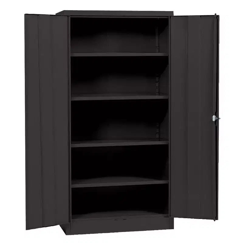 Edsal 36"Wx18"Dx72"H Steel Freestanding Cabinet Black