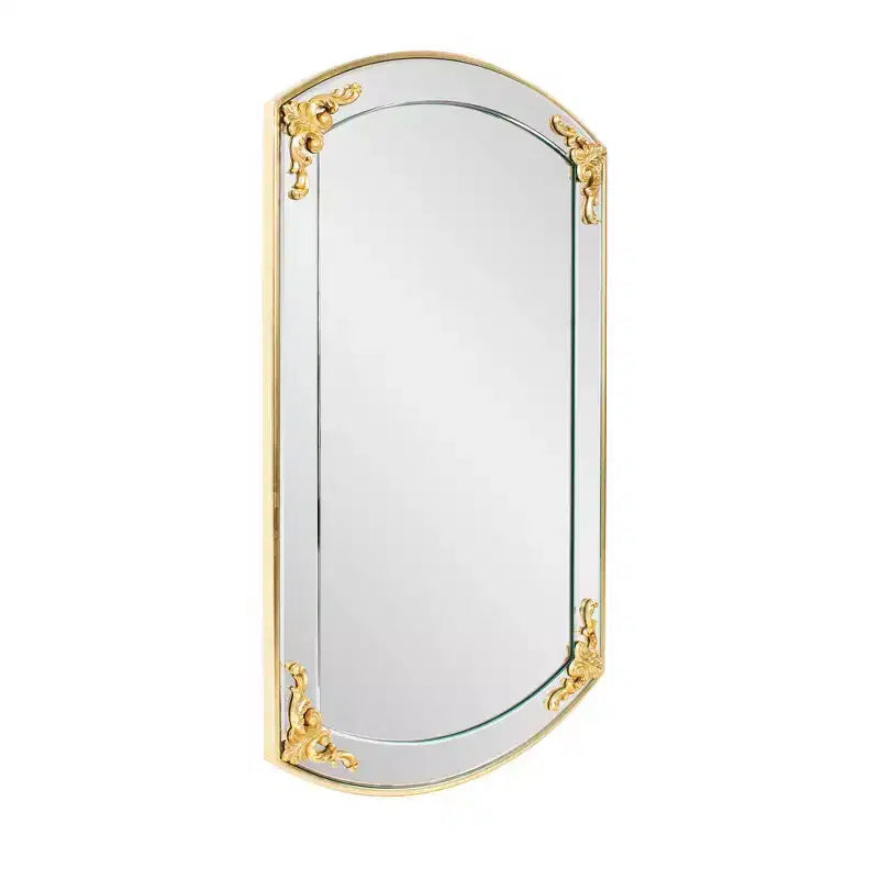 Howard Elliott 23"x39.25" Brockwell Gold Gilded Rectangular Vanity Mirror