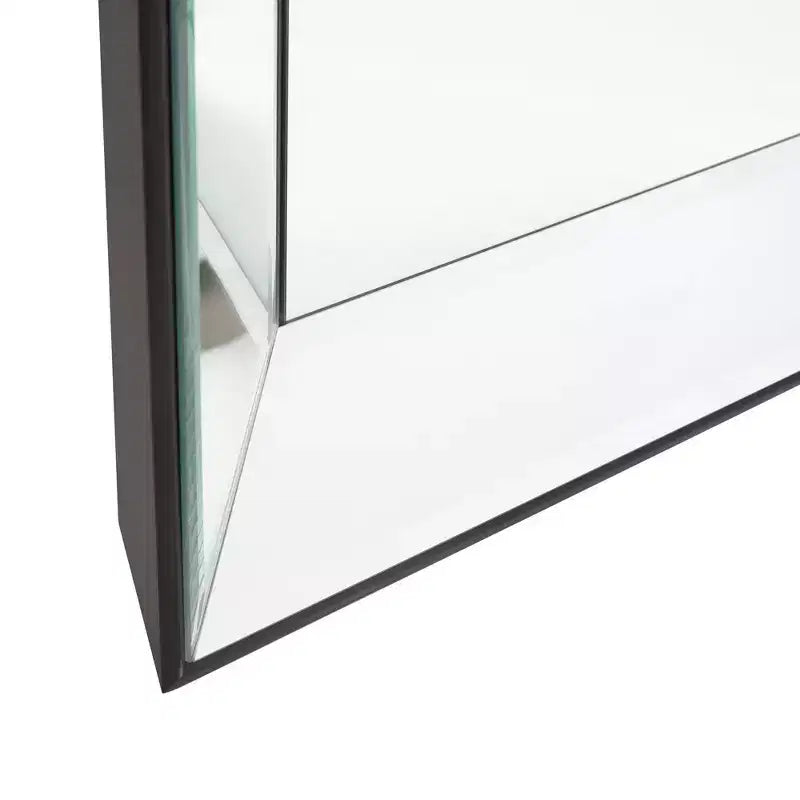 Howard Elliott Modern Square Decorative Vogue Wall Mirror Silver: 22"x22", Glass & Wood Frame, No Assembly Required