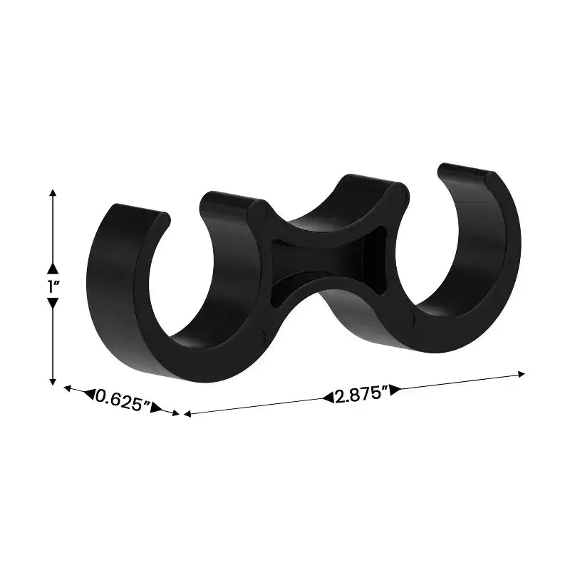 Emma et Oliver Lot de 2 pinces de liaison larges en plastique pour chaises extra-larges