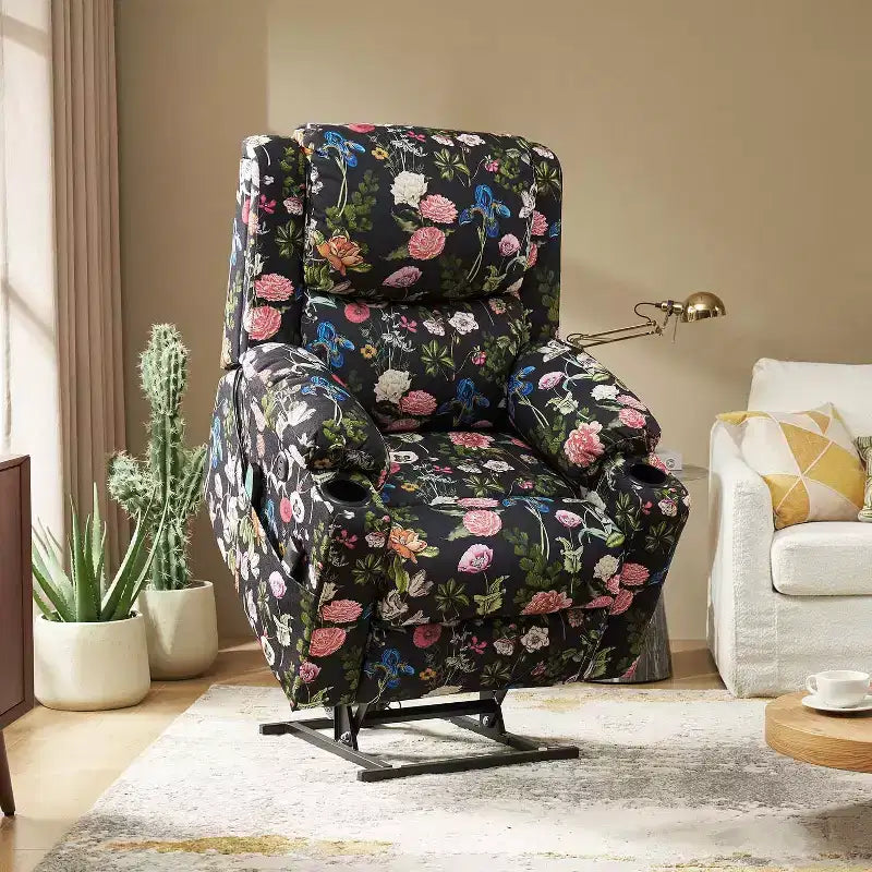Leo Dual Motor Lift Assist Recliner with Massage and Heat| HULALAHOME
