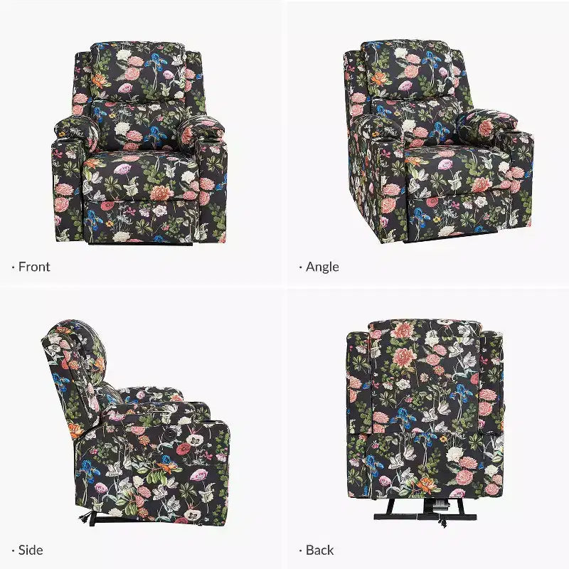 Leo Dual Motor Lift Assist Recliner with Massage and Heat| HULALAHOME
