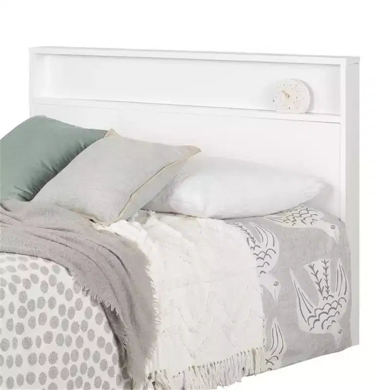 HomeStock Headboard with Shelf, Full/Queen 54/60-Inch