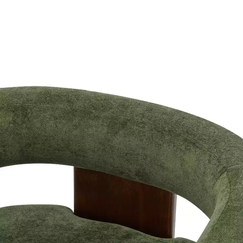Christopher Knight Home Noah Modern Rubberwood Upholstered Accent Arm Chair