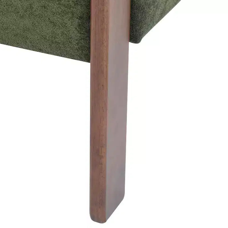 Christopher Knight Home Noah Modern Rubberwood Upholstered Accent Arm Chair