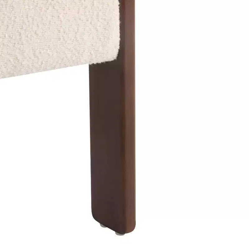 Christopher Knight Home Noah Modern Rubberwood Upholstered Accent Arm Chair