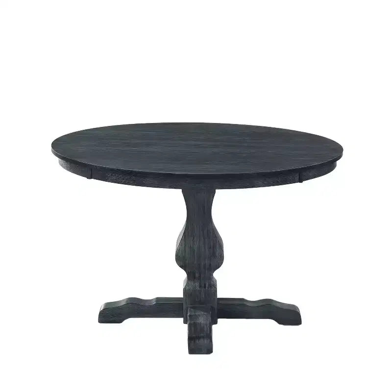 Christopher Knight Home Remuda Rustic Wood Round Dining Table with Pedestal Leg