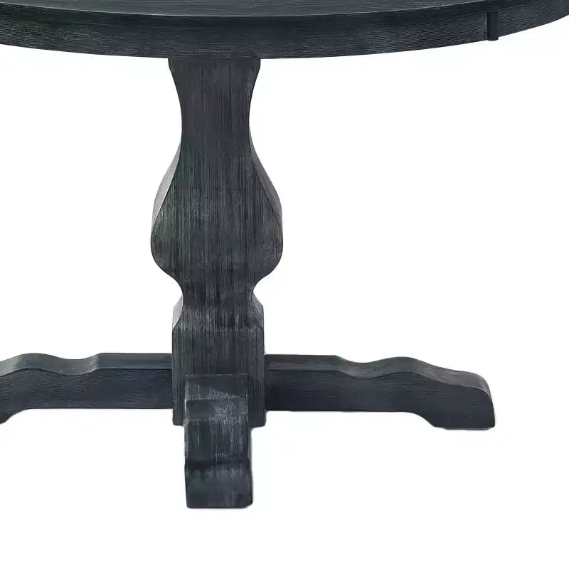 Christopher Knight Home Remuda Rustic Wood Round Dining Table with Pedestal Leg