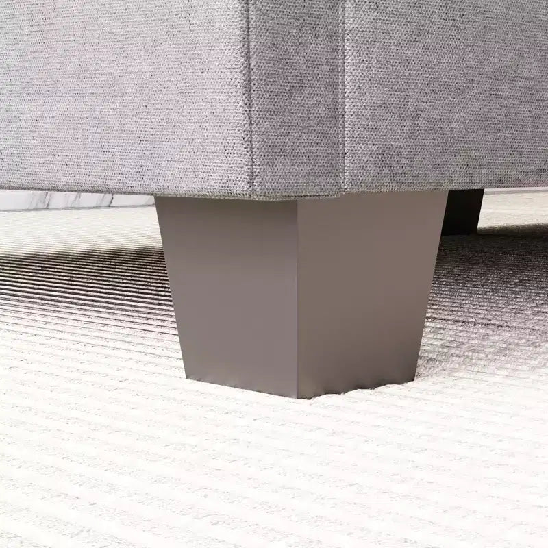 Christopher Knight Home 107.8 L-Shaped 3 Seater Sofa with Ottoman