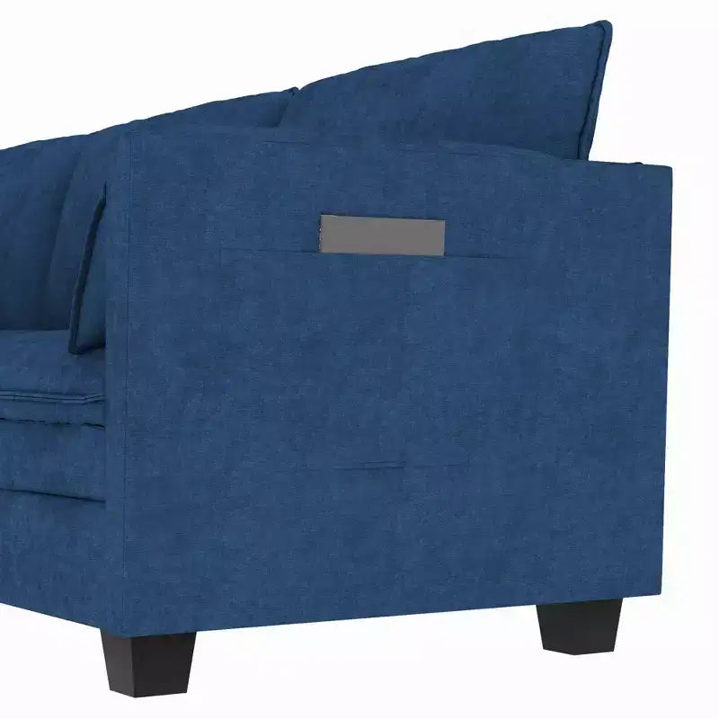 Christopher Knight Home 107.8 L-Shaped 3 Seater Sofa with Ottoman