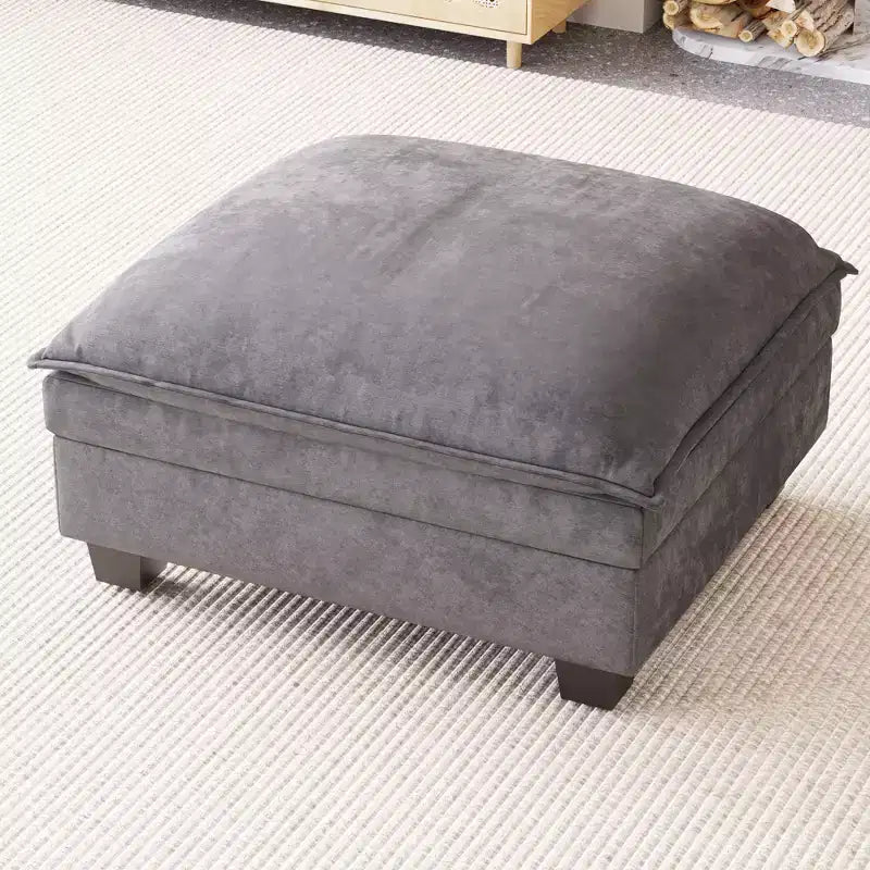 Christopher Knight Home 107.8 L-Shaped 3 Seater Sofa with Ottoman