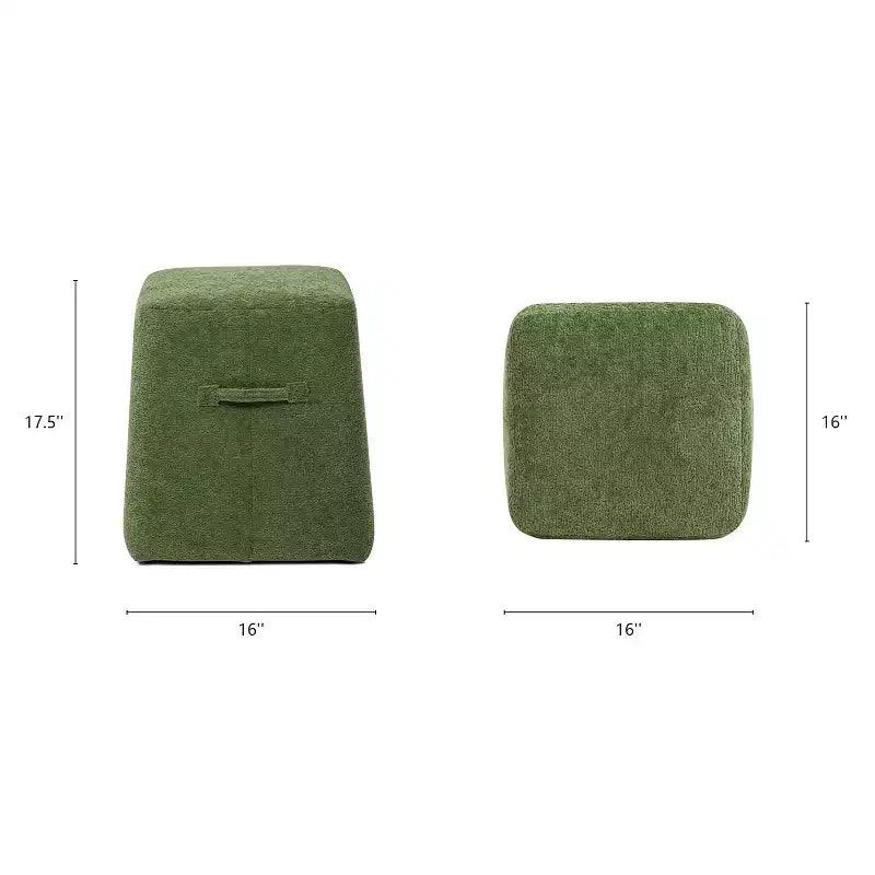 Oliver 16 Tapered Square Upholstered Ottoman