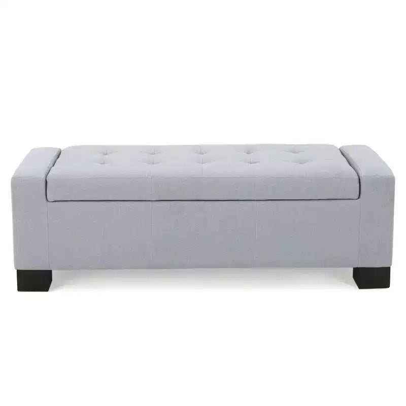 Christopher Knight Home Nadia Contemporary Tufted Storage Ottoman Bench