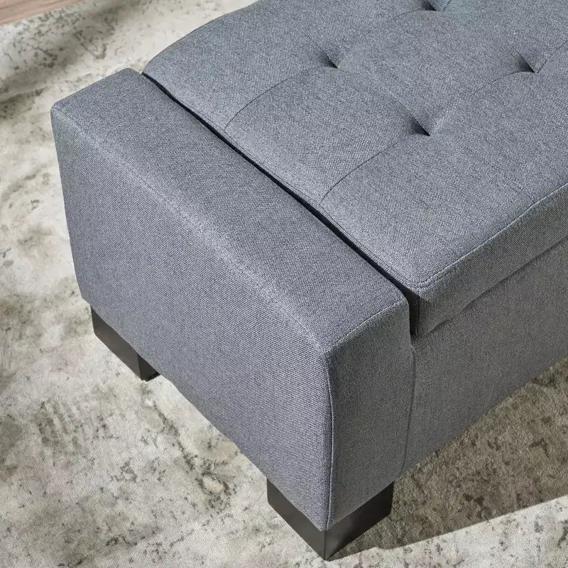 Christopher Knight Home Nadia Contemporary Tufted Storage Ottoman Bench