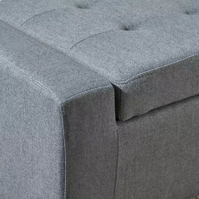 Christopher Knight Home Nadia Contemporary Tufted Storage Ottoman Bench