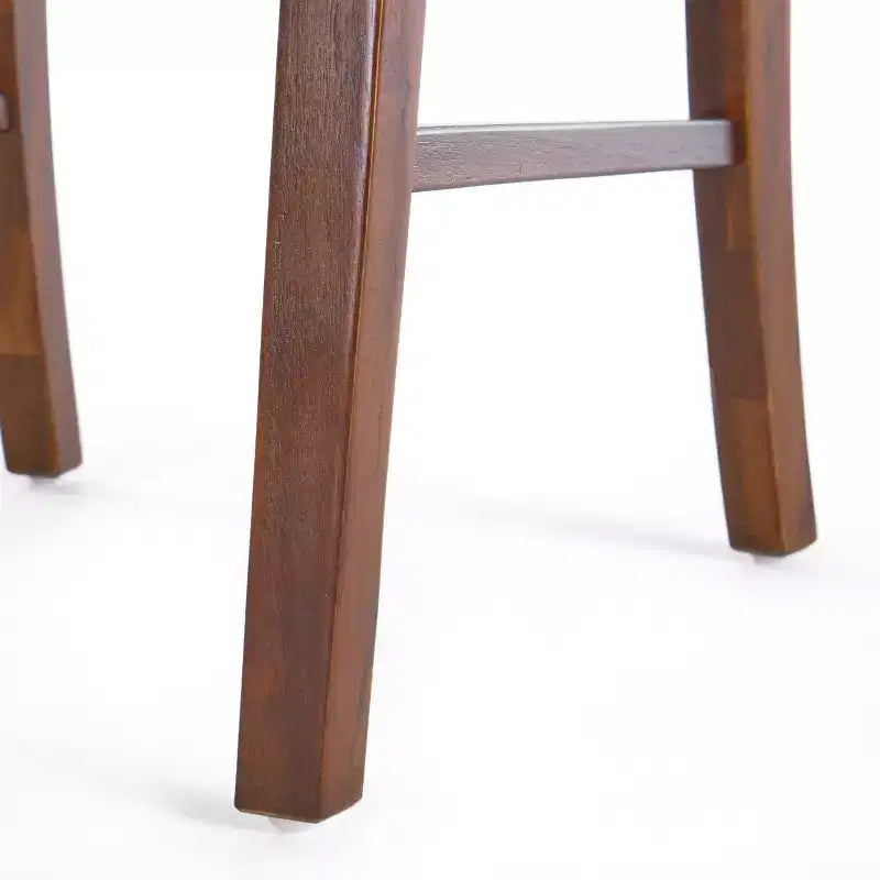 Christopher Knight Home Bostwick Farmhouse Acacia Wood Dining Chairs (Set of 2), Rich Mahogany