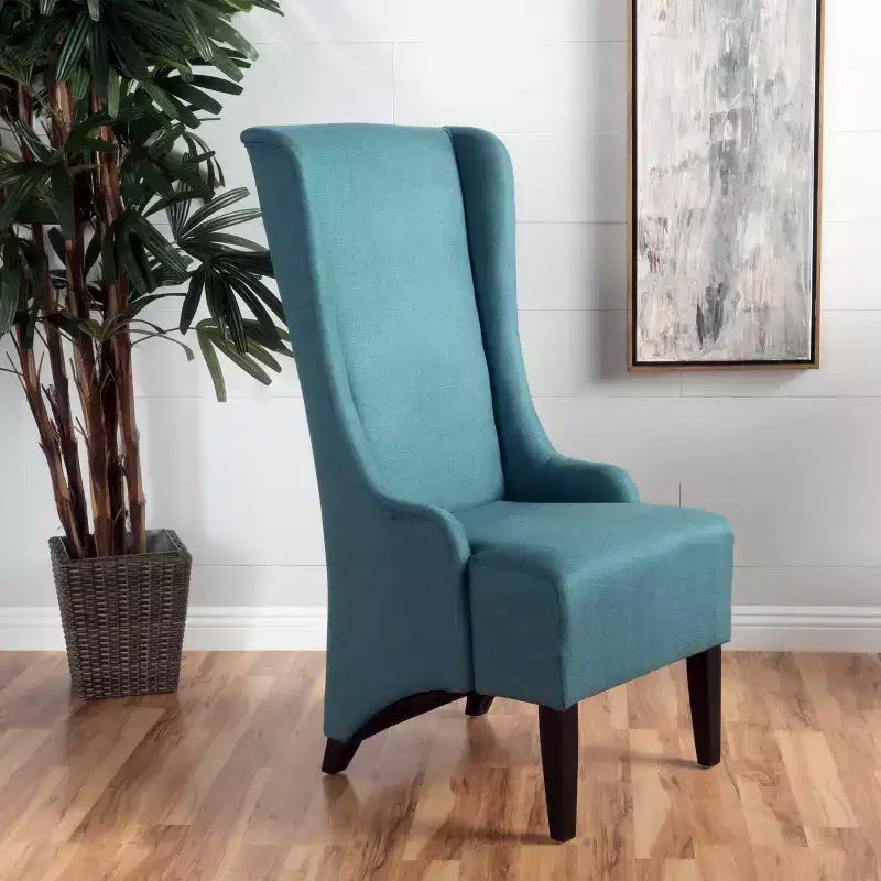 GDFStudio Sheldon Contemporary Fabric Upholstered High Back Dining Chair