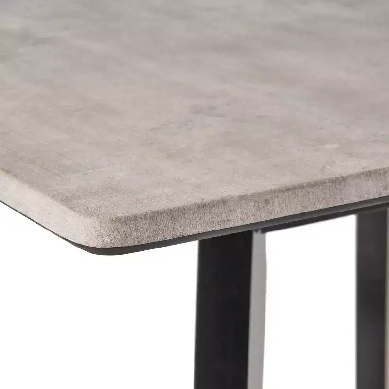 GDFStudio Hildred Modern Laminate and Rubber Wood Square 42 Bar Dining Table