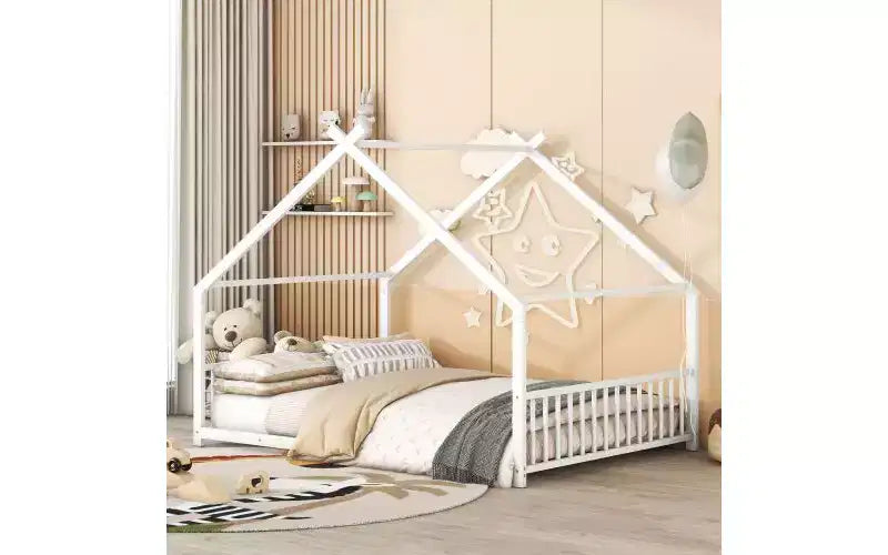 Elegant Full Bed Frame: Unique House Design