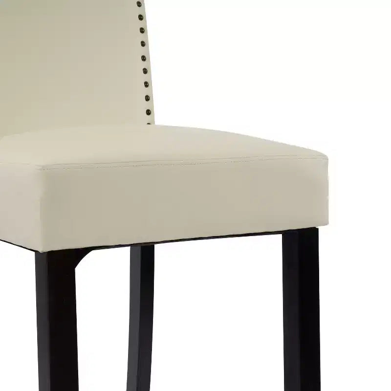 Christopher Knight Home Olaf 30 Contemporary Rubberwood Upholstered Barstools (Set of 2)