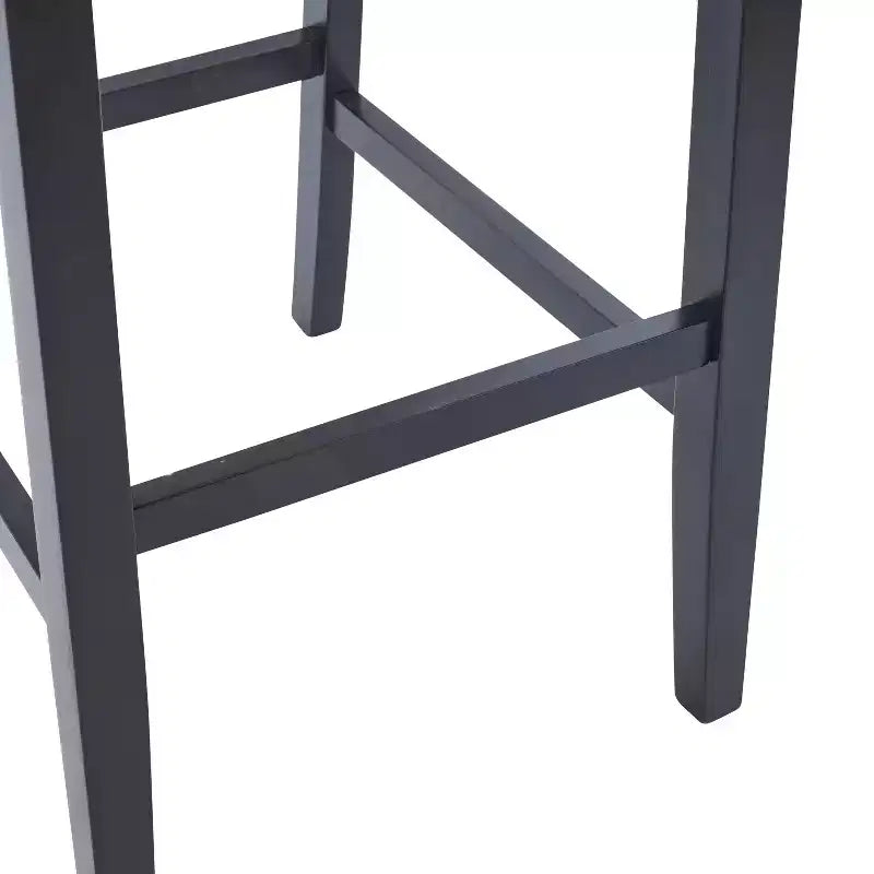 Christopher Knight Home Olaf 30 Contemporary Rubberwood Upholstered Barstools (Set of 2)