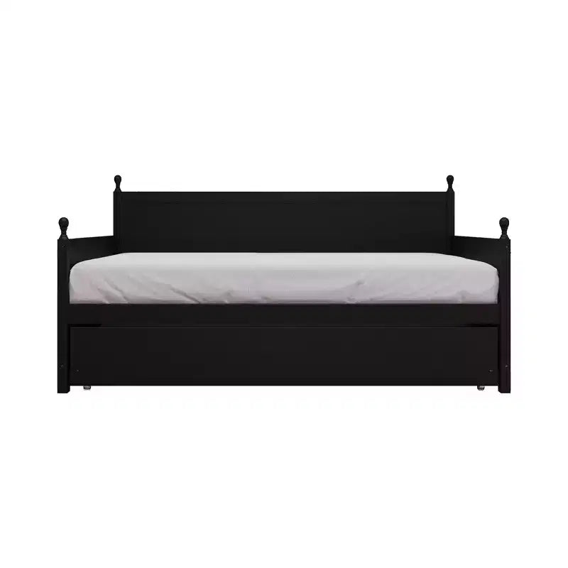 ChaletPosh Twin Size Wooden Daybed with Trundle