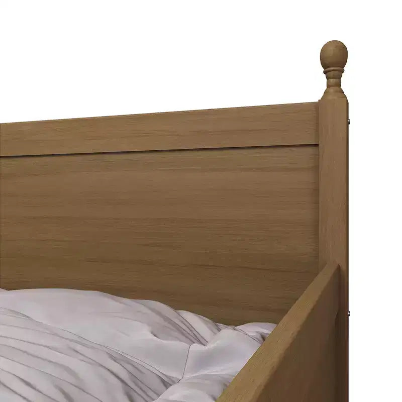 ChaletPosh Twin Size Wooden Daybed with Trundle