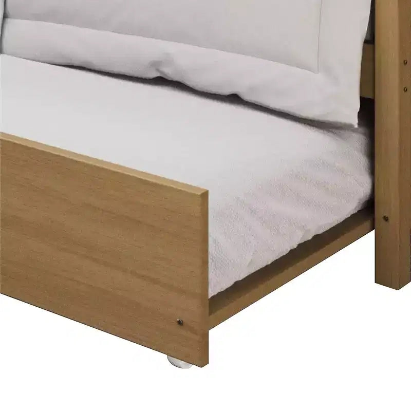 ChaletPosh Twin Size Wooden Daybed with Trundle