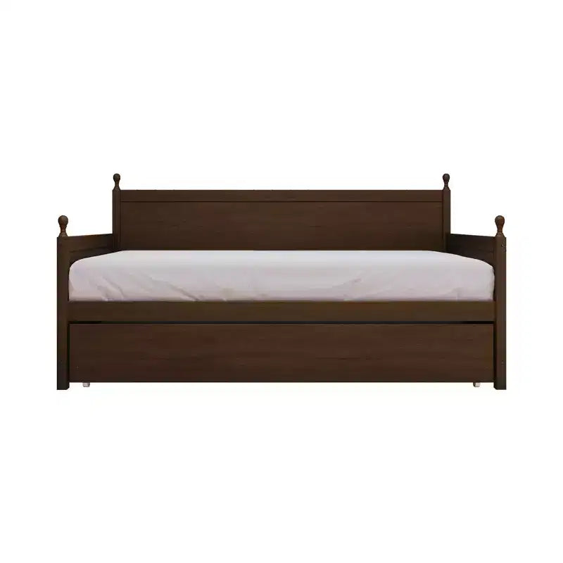 ChaletPosh Twin Size Wooden Daybed with Trundle