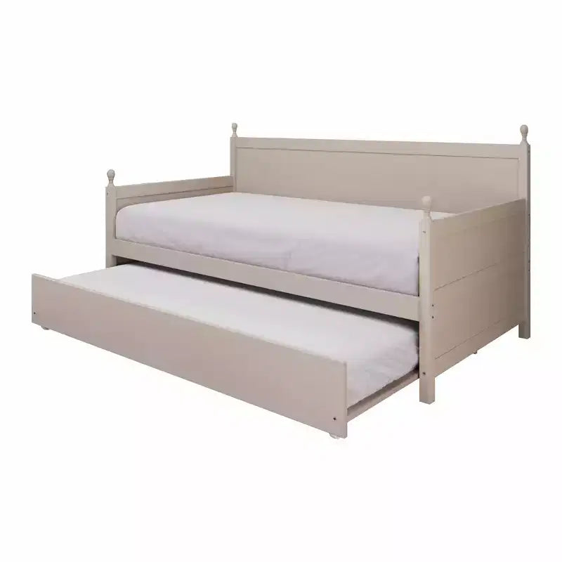 ChaletPosh Twin Size Wooden Daybed with Trundle