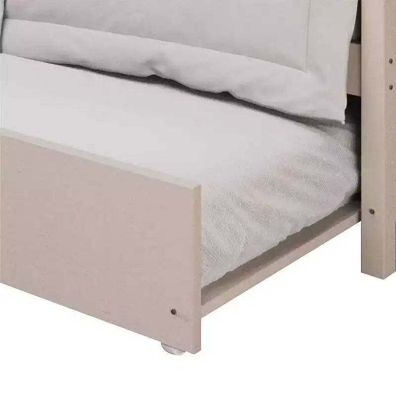ChaletPosh Twin Size Wooden Daybed with Trundle