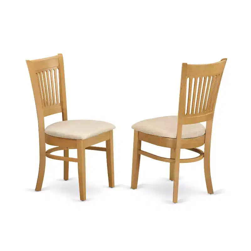 HomeStock Butterfly Leaf Dining Table Set Kitchen Dining Style 1