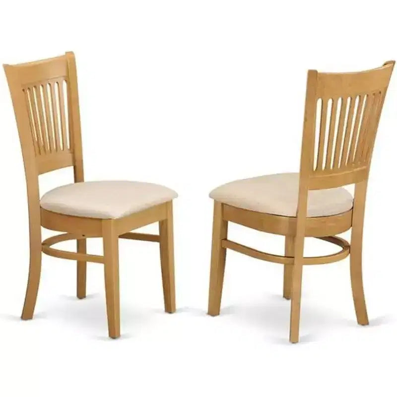 HomeStock Butterfly Leaf Dining Table Set Kitchen Dining Style 1