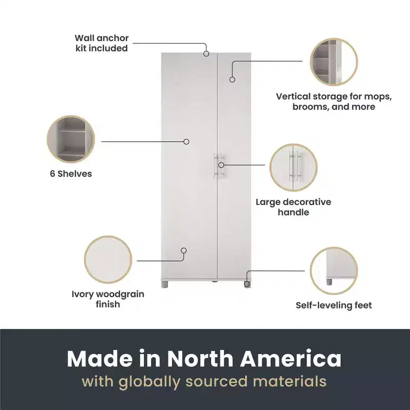 Systembuild Evolution Camberly Tall Asymmetrical Cabinet