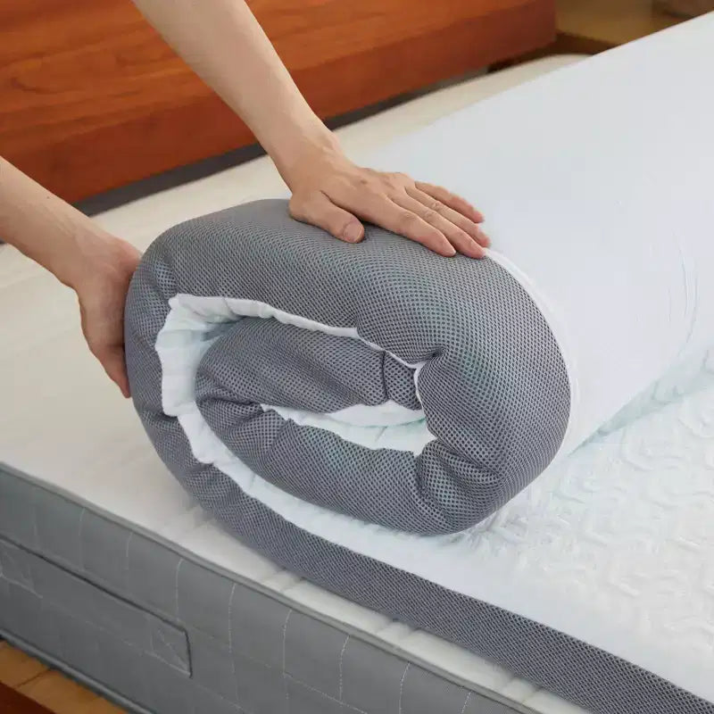 Belffin Memory Foam Mattress Topper King Size, Bed Mattress Topper Waterproof for Body Support & Pressure Relief, with Removable Cover