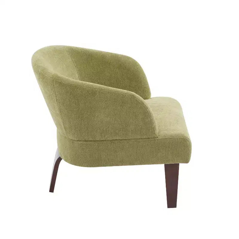 Christopher Knight Home Carla Mid-Century Modern Upholstered Accent Chair with Curved Back (Set of 2