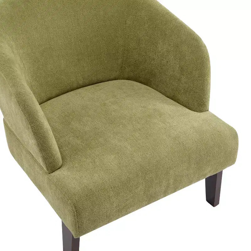 Christopher Knight Home Carla Mid-Century Modern Upholstered Accent Chair with Curved Back (Set of 2