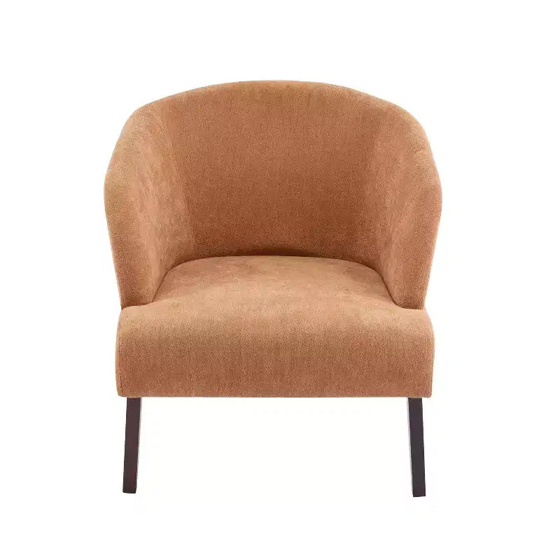 Christopher Knight Home Carla Mid-Century Modern Upholstered Accent Chair with Curved Back (Set of 2
