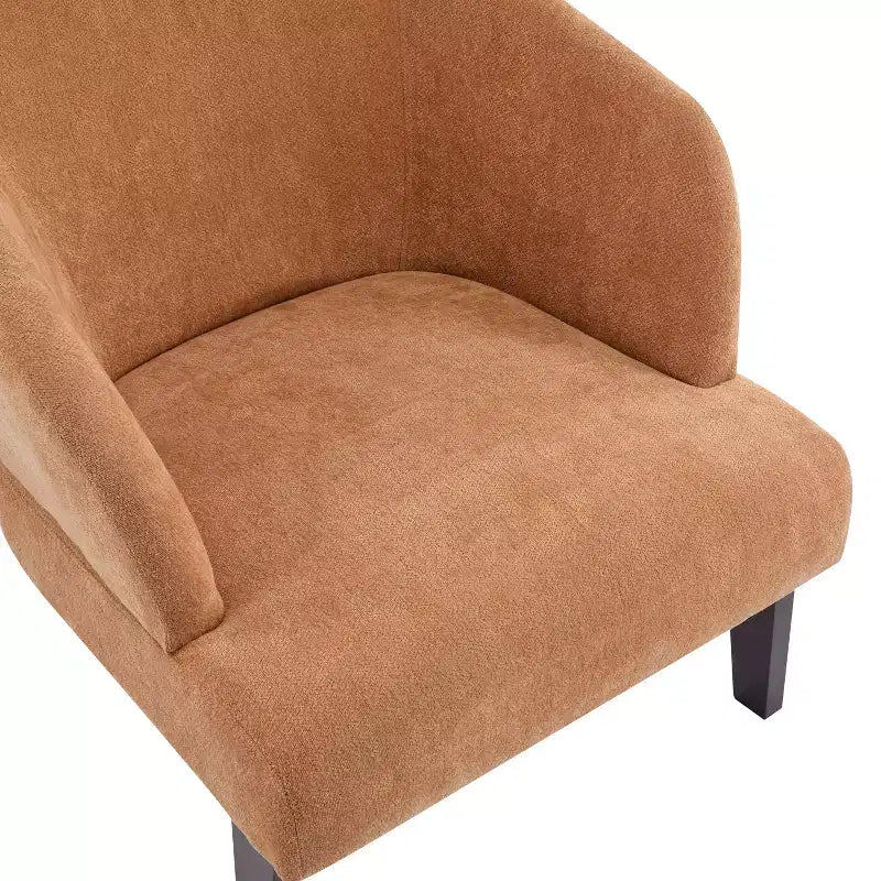 Christopher Knight Home Carla Mid-Century Modern Upholstered Accent Chair with Curved Back (Set of 2