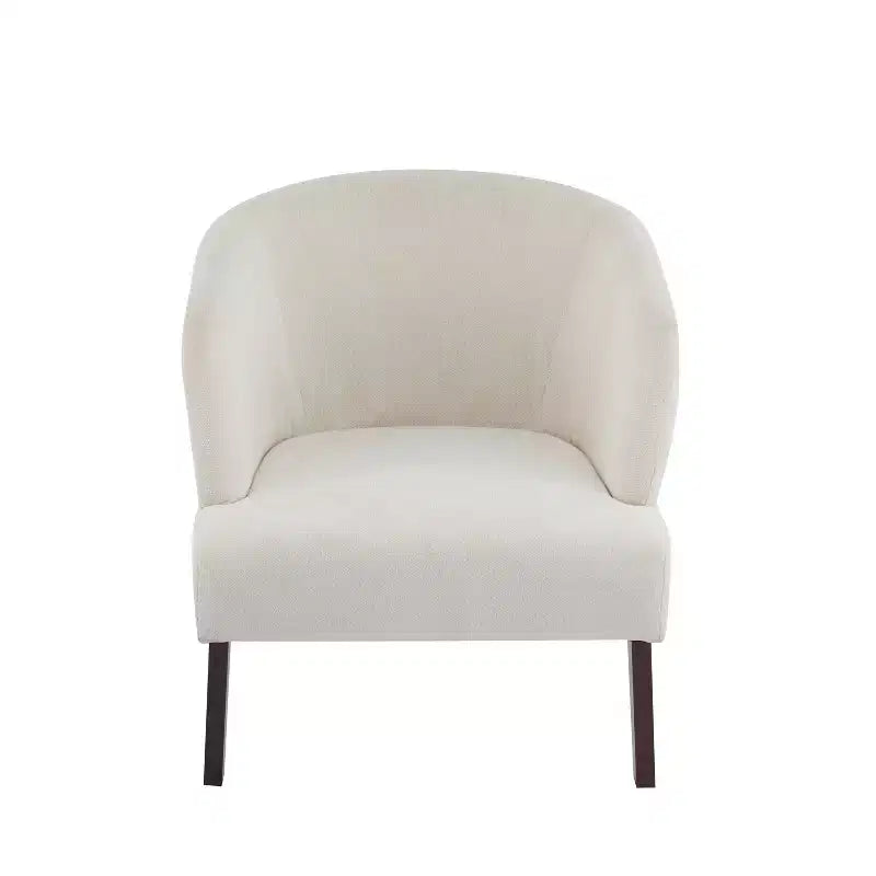 Christopher Knight Home Carla Mid-Century Modern Upholstered Accent Chair with Curved Back (Set of 2