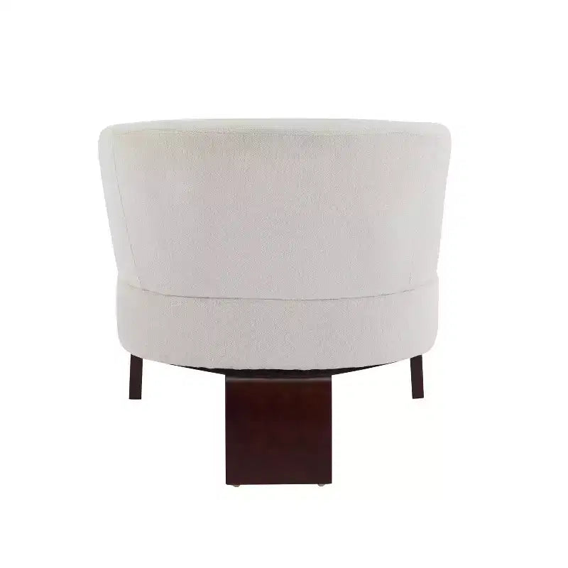 Christopher Knight Home Carla Mid-Century Modern Upholstered Accent Chair with Curved Back (Set of 2