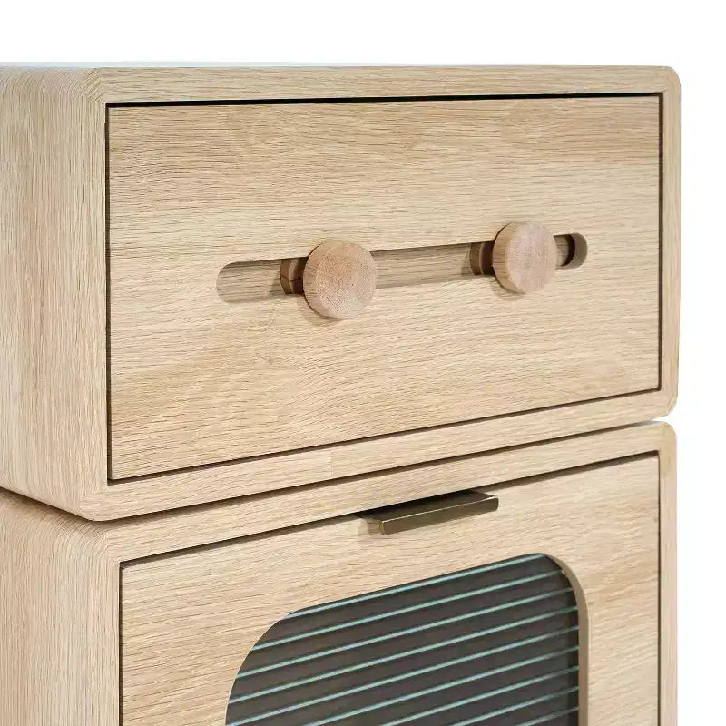 Christopher Knight Home Amata Robot-Inspired Side Table with Rotating Top