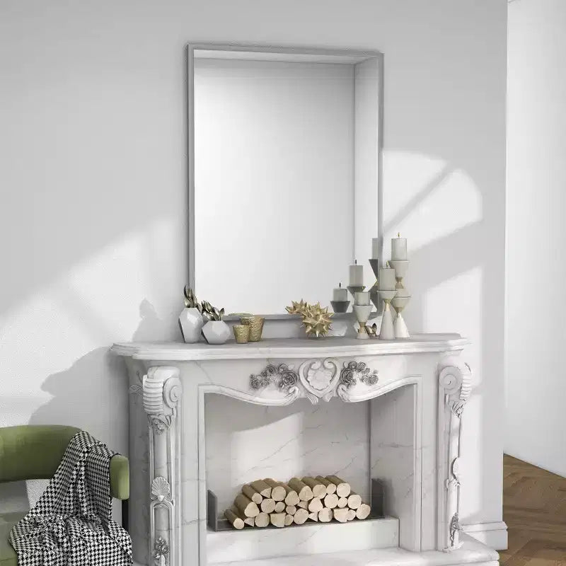 71x31 Arched Full-Body Mirror, Black Thin Aluminum Alloy Framed Full Length Mirror for Bathroom,Bedroom, Living/Dressing Room with Stand