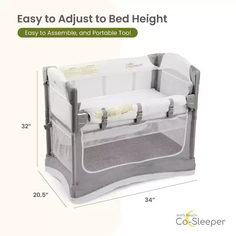 Arm's Reach Mini Ezee 3 in 1 CO-SLEEPER Bassinet