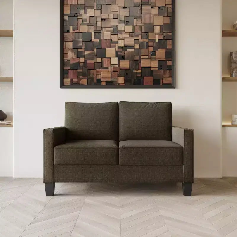 Home Design Marcia Square Arm Loveseat