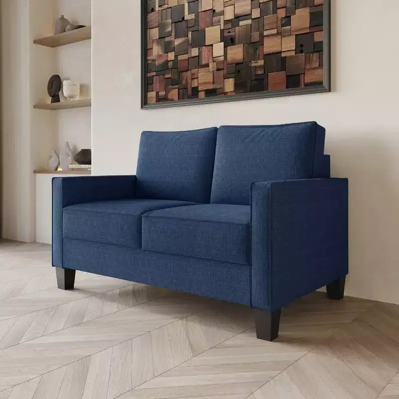 Home Design Marcia Square Arm Loveseat