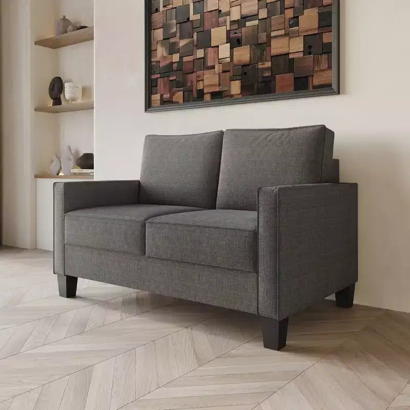 Home Design Marcia Square Arm Loveseat