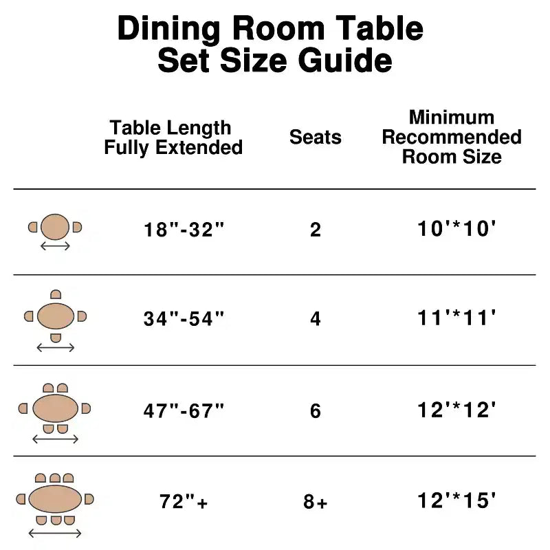 PexFix 42 x42 Solid Wood Round Dining Table with Walnut Finish and Elegant Arched Legs for Modern Dining Rooms & Kitchens