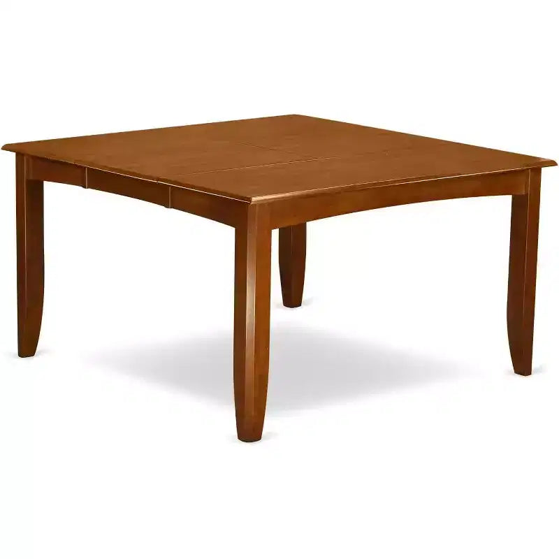 HomeStock Belmont Dining Room Set-Dining Table And Chairs, Saddle Brown