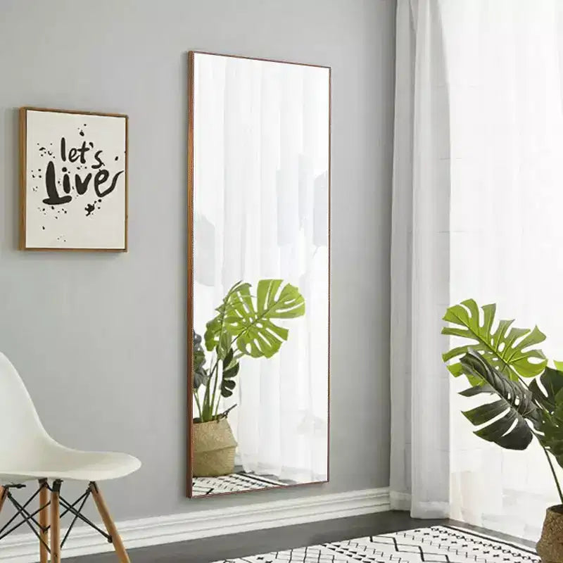 Acekool 65 x 23 Inch Full Length Mirror, Wood Frame Wall Mirror, Shatterproof HD Glass, for Bedroom, Living Room, Dressing Room